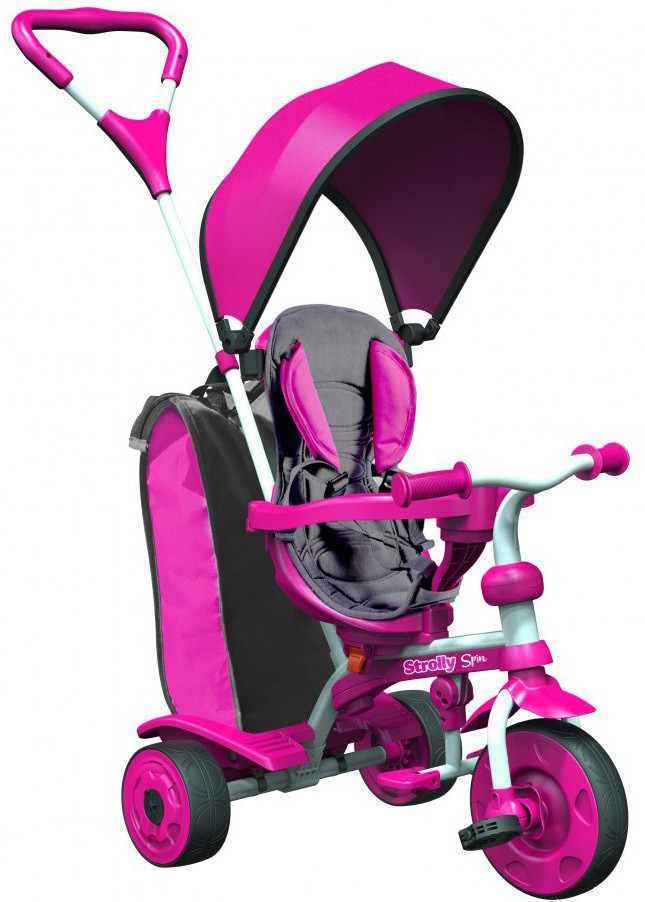 Дитячий велосипед Y STROLLY Spin Рожевий