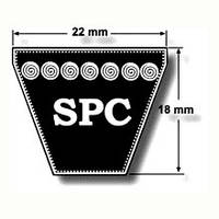 Ремень клиновой узкопрофильный SPC (УВ)