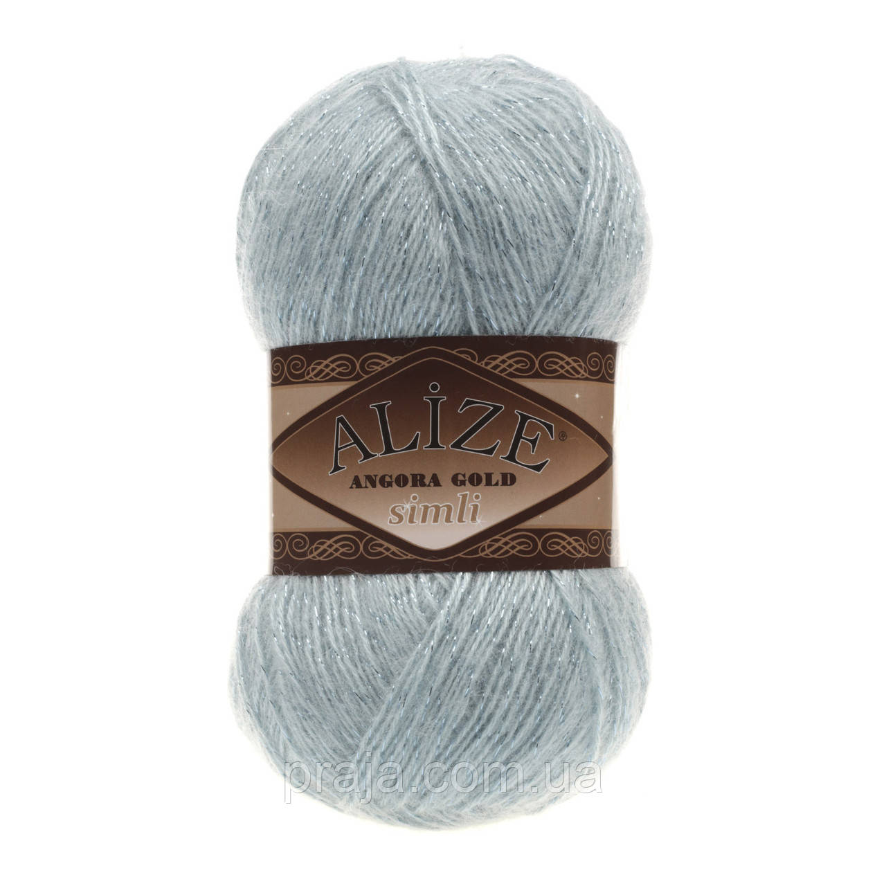 Alize Angora gold simli 114 мята
