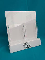 Буклетница с логотипом 3