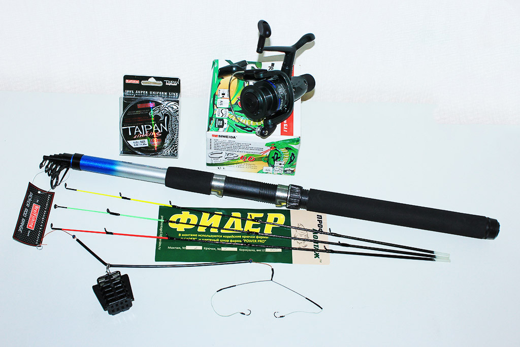 Спінінг фідерний BratFishing DISCOVERY у зборі., фото 1