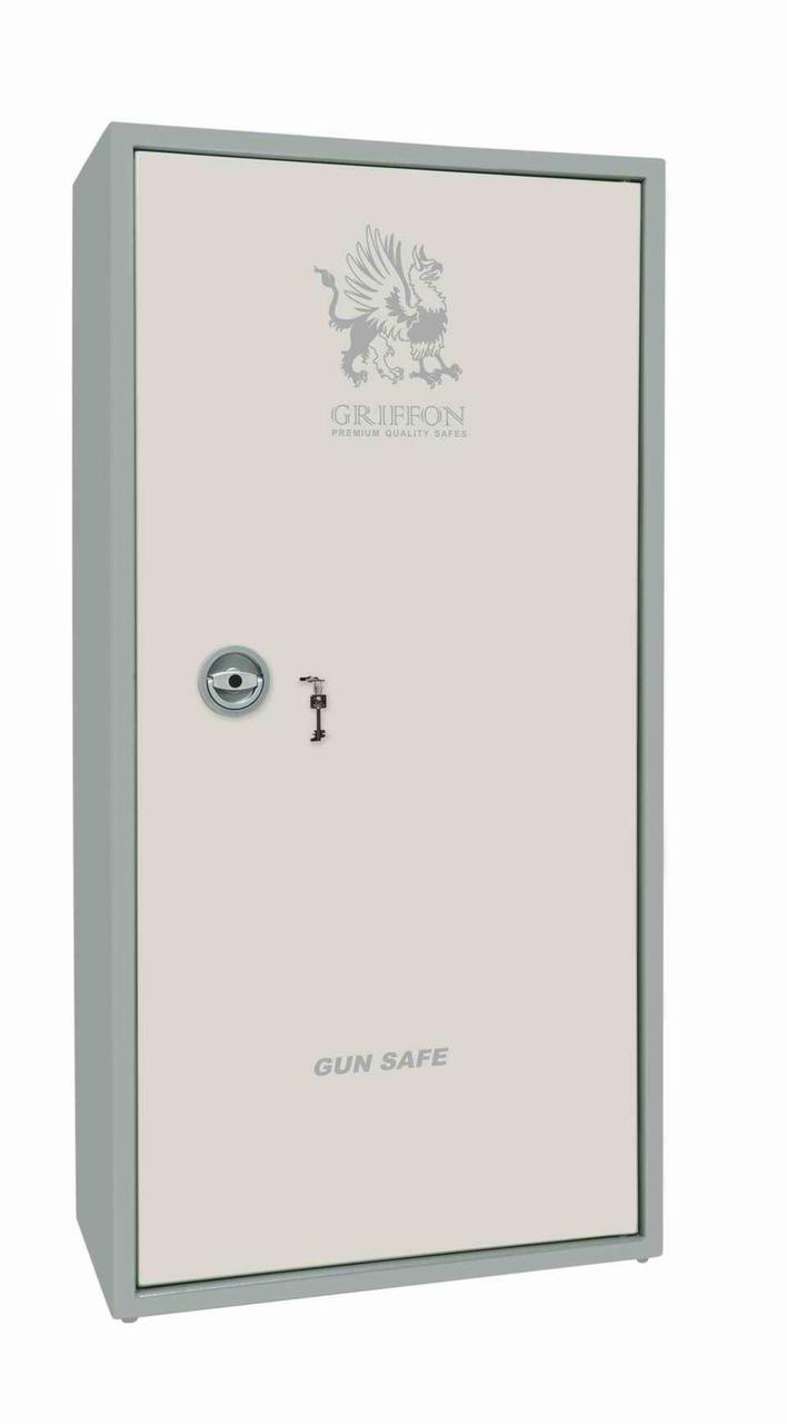 Сейф-шафа для зброї, мисливська шафа,шафа для зброЇ, сейф для рушниці  Griffon GE.750.K.L на 10 стволів 1512(в)х750(ш)х370(гл)