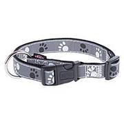 Trixie TX-12222 нашийник для собак Silver Reflect Collar 30-45 cm/15 mm