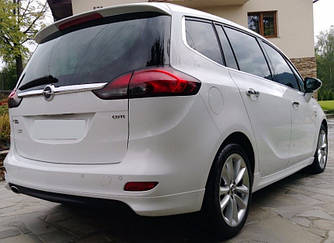 Спойлер Opel Zafira C тюнінг козирок стиль OPC