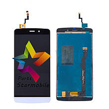 Дисплей (Модуль)+ Сенсор (Тачскрін) для Neffos C5, білий, з тачскріном