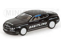 BENTLEY CONTINENTAL GT - WORLD RECORD CAR ON ICE - 2007 - 321 KM/H. 1/43 MINICHAMPS 436139026