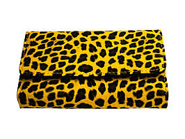 Гаманець 075-5-15 леопард жовтий