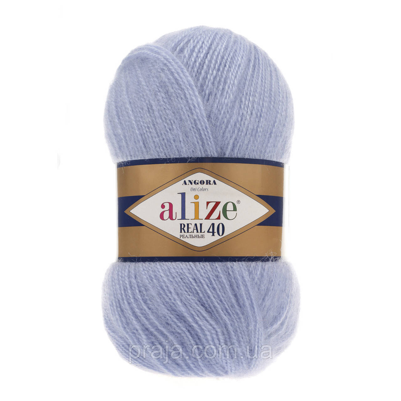 Alize Angora real 40 - 40 блакитний