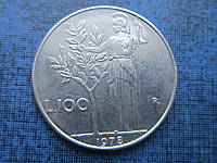 Монета 100 лир Италия 1978