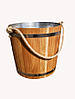 Відро 7 л (дуб) з металевою вставкою, фото 10