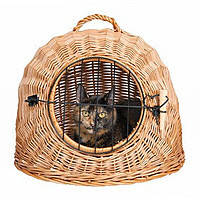 Trixie TX-2871 плетеная корзина переноска для кошек Ø 50 см