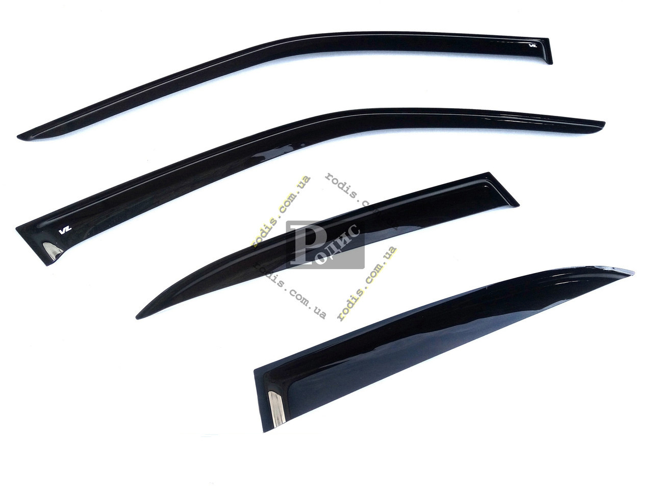 Дефлектори вікон Ніссан Альмера 95 г. - Вітровики "VL" NISSAN Almera з 1995-2000 г.в. (N15) Sedan, фото 1