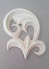 Орнамент гіпсовий завиточка, ОГ-002, ліпнина з гіпсу, фото 4