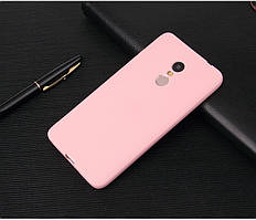 Чохол Xiaomi Redmi 5 5.7" силікон soft touch бампер світло-рожевий