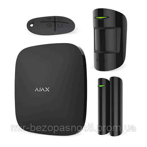 Ajax STARTERKIT Black комплект беспроводной GSM-сигнализации (HUB kit), фото 2