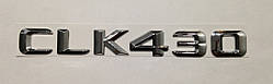 Емблема напис багажника Mercedes CLK430