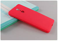 Чехол Xiaomi Redmi 5 Plus 5.99'' силикон soft touch бампер красный