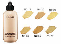 Тональный крем МАС Face and Body Foundation 120мл NC15