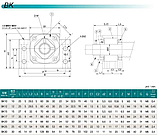 Кінцева опора BK25, опора ходового гвинта BK25, фото 3