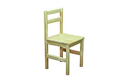 Стілець із натуральної деревини ростова група №2 у дитячий садок, школу.