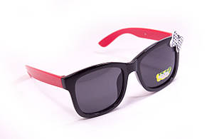 Дитячі окуляри з бантиком чорні 928-1, фото 2