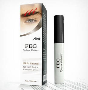 Сироватка для росту брів FEG Eyebrow Enhancer - ОРИГІНАЛ, фото 1