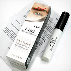 Сироватка для росту брів FEG Eyebrow Enhancer - ОРИГІНАЛ, фото 2