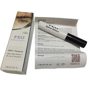 Сироватка для росту брів FEG Eyebrow Enhancer - ОРИГІНАЛ, фото 2