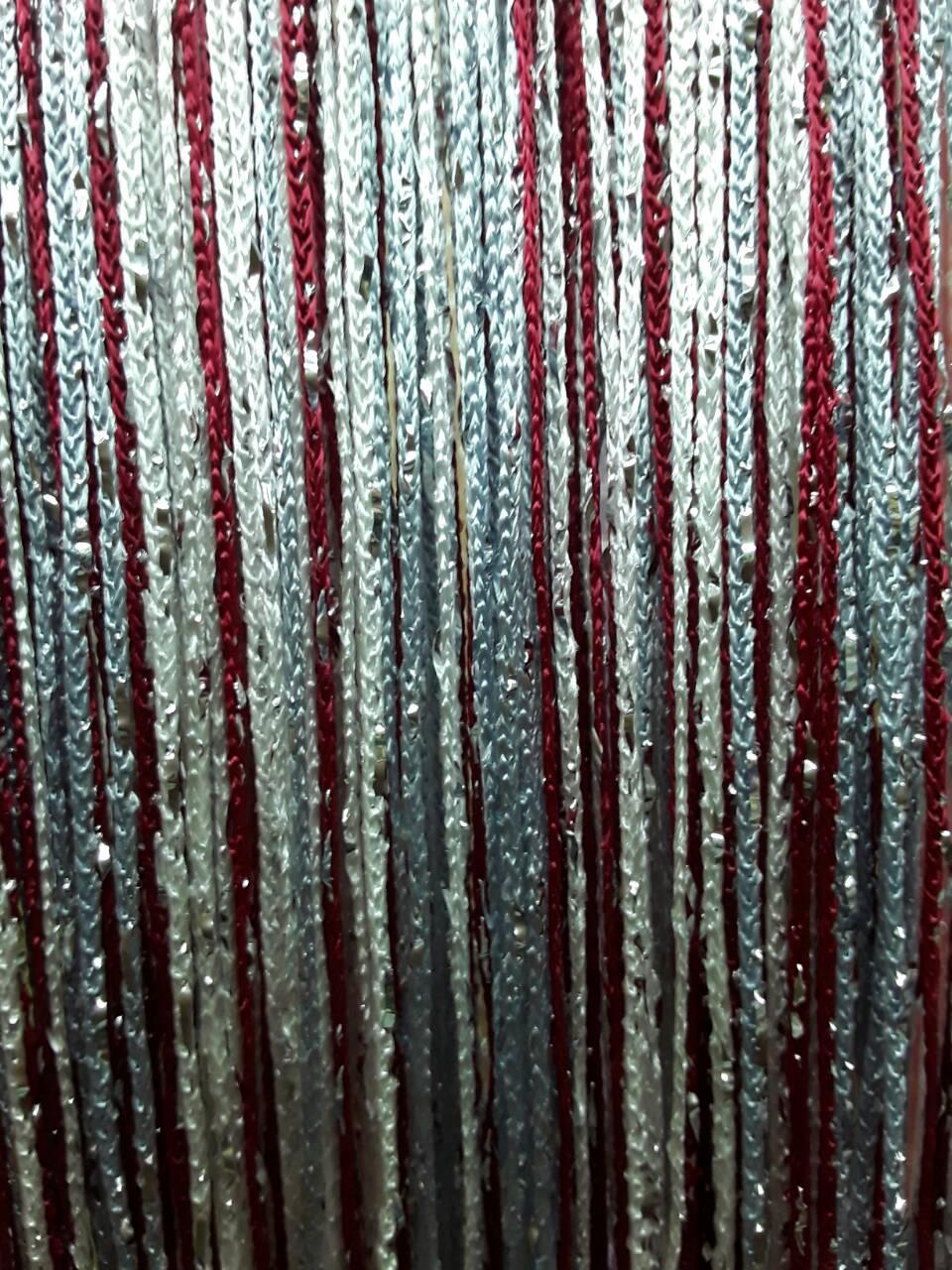 Штори-нитки триколірні