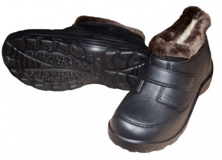 Чоловічі калоші на хутрі