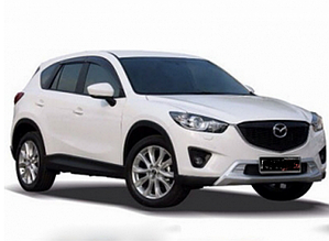 Накладки на бампер Mazda CX 5 (передня і задня)