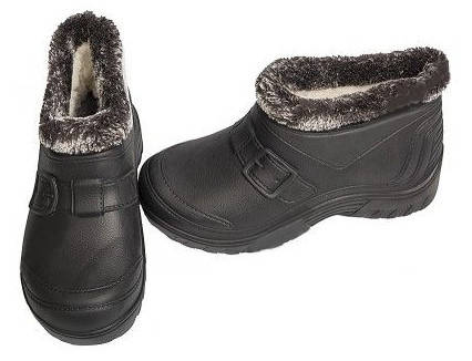 Чоловічі калоші на хутрі, фото 1