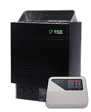 Електрокаменка для сауни та лазні EcoFlameAMC 60-D 6 кВт + пульт CON4 (5-9 м3)