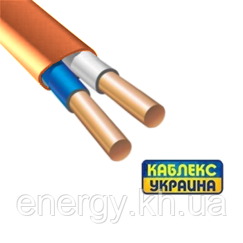 Кабель мідний ВВГнг-LS-П 2х2,5 (Каблекс Одеса)