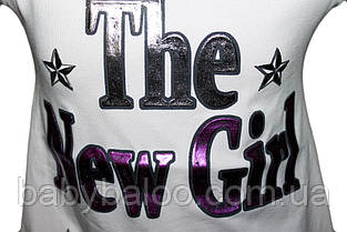 Туніка з кишенями"The new girl"(від 3 до 6 років), фото 4