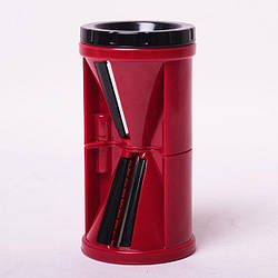 Шинкування спіральна для овочів Kamille 6,9х6,9х13,5 см пластикова (2 леза)