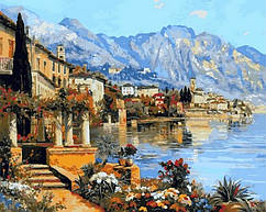 Картина-розмальовка за номерами Прекрасна Італія (VP869) 40 х 50 см