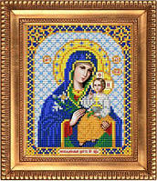 Схема для вышивки бисером "Пресвятая Богородица Неувядаемый цвет" И-5012