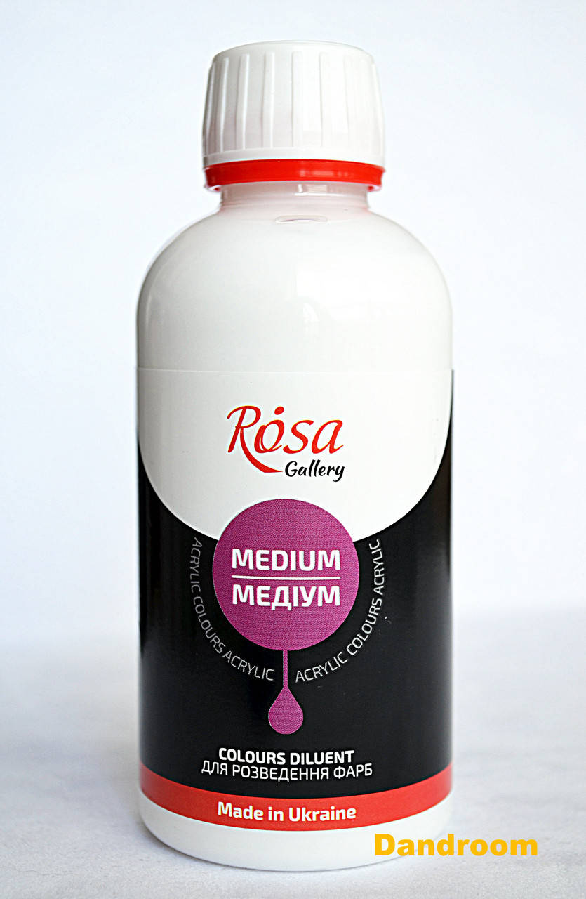 

Медиум для разведения акриловых красок, 250 мл, ROSA Gallery
