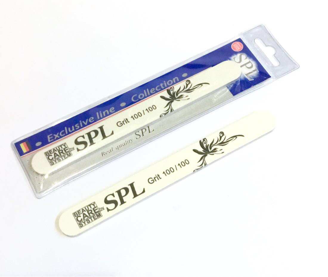 Пилочка для нігтів SPL WF-201, овальна 100/100