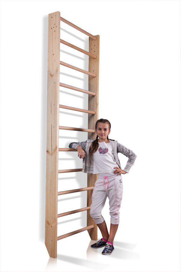 Шведська стінка дитяча дерев'яна для квартири / будинку SportBaby Sport 0-240