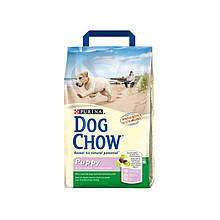Dog Chow (Дог Чау) Puppy Lamb Сухий корм для цуценят з м'ясом ягняти, 2.5 кг