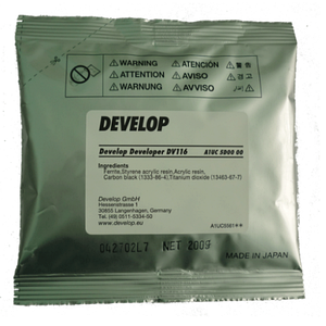 Девелопер Konica Minolta DV116 (A1UC550) для Konica Minolta bizhub 164, 165, 185, 215 (55 000 стор.)