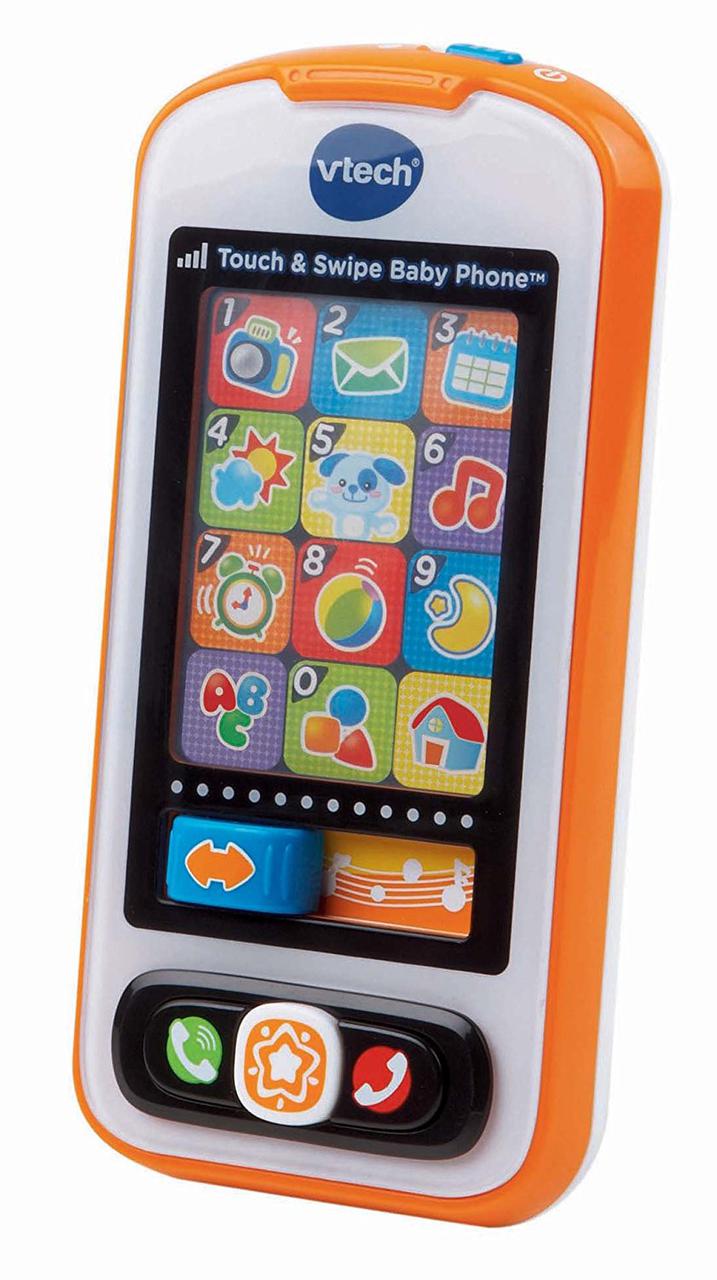 Детский музыкальный развивающий мобильный телефон для детей Vtech Touch &  Swipe Baby Phone витеч 80-146100 (ID#667821641), цена: 580 ?, купить на  Prom.ua
