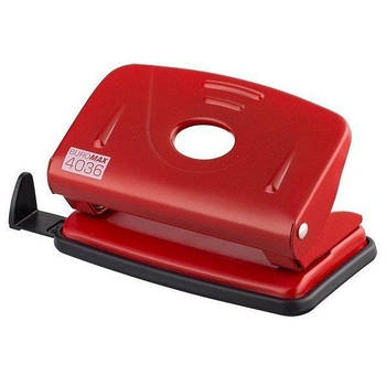 Дирокол BUROMAX міцн. 10арк 4036_Красный