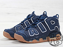 Чоловічі кросівки Nike Air More Uptempo Blue/Brown 921948-400, фото 3