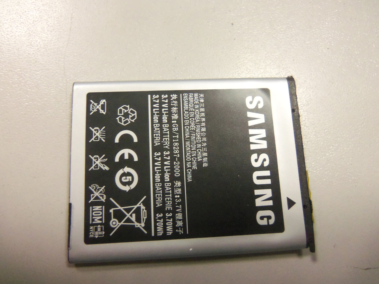 Аккумулятор Samsung GT-S3850 Li-ion. EB424255VA 1000mAh, 3.7V - фото 7 - id-p667833655