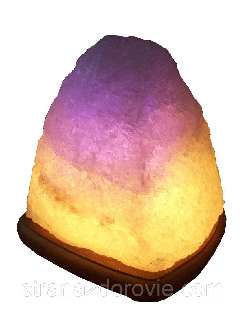Соляная лампа Скала 5-6 кг Белая,цветная лампа - фото 3 - id-p5830872