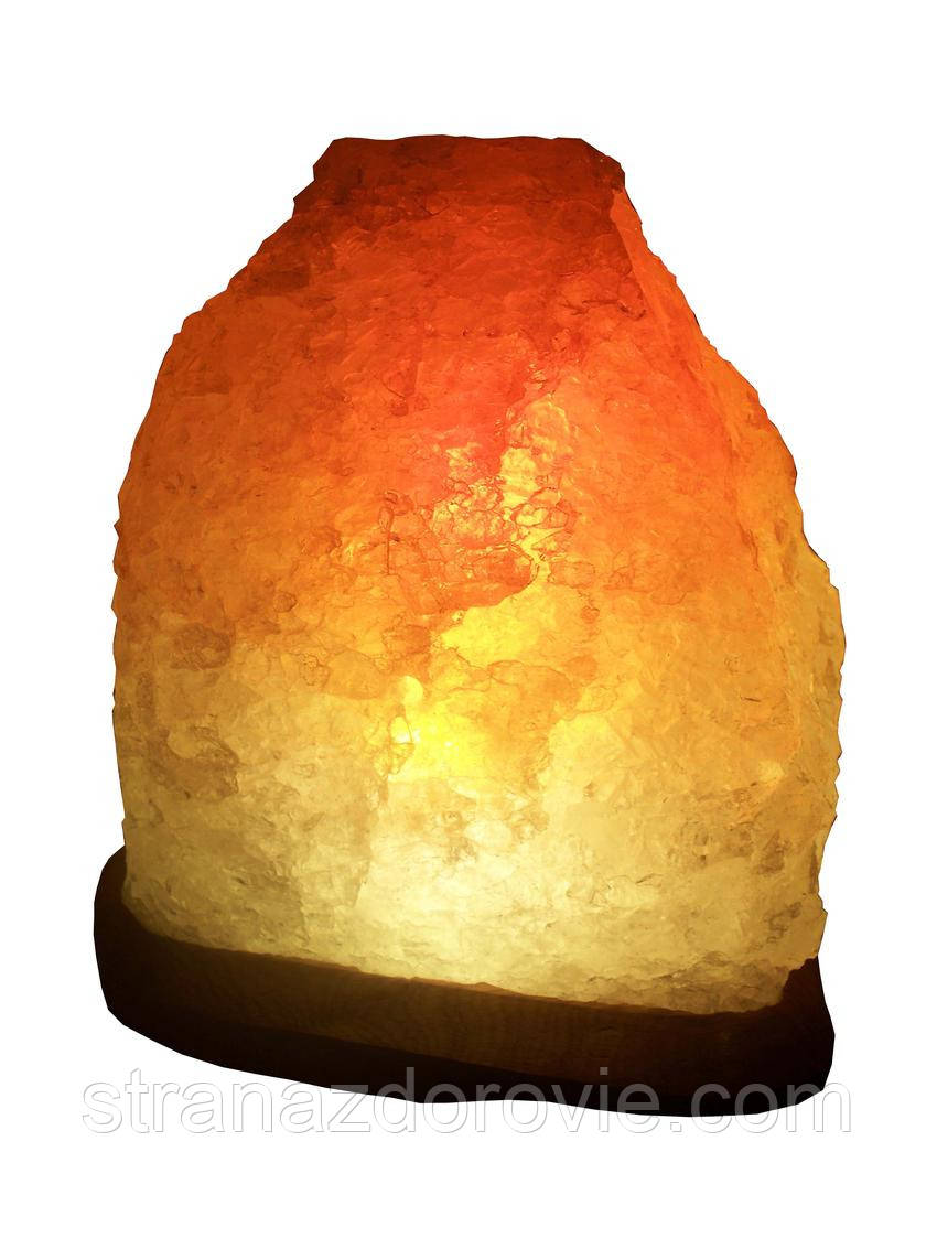 Соляная лампа Скала 5-6 кг Белая,цветная лампа - фото 4 - id-p5830872