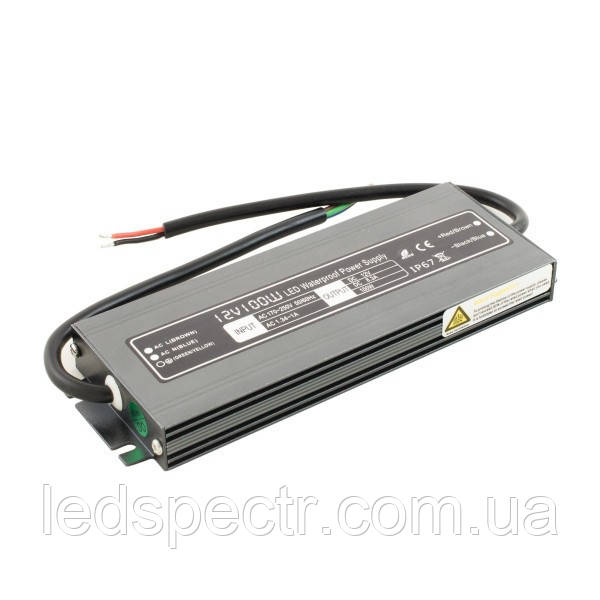 Блок живлення Biom Professional DC12V 8,3 A 100 W IP67 герметичний